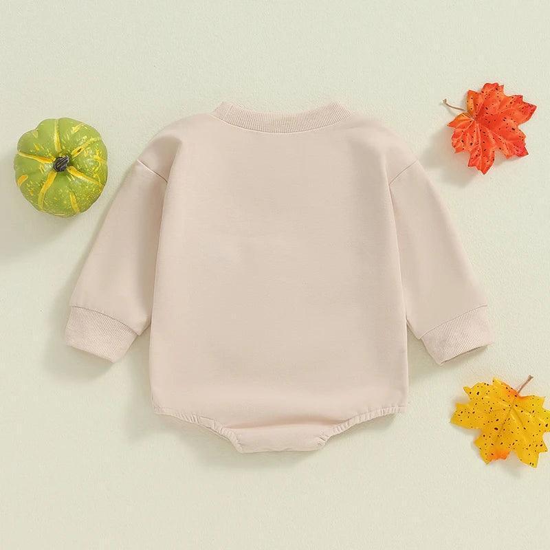 hey pumpkin onesie - basil boutique