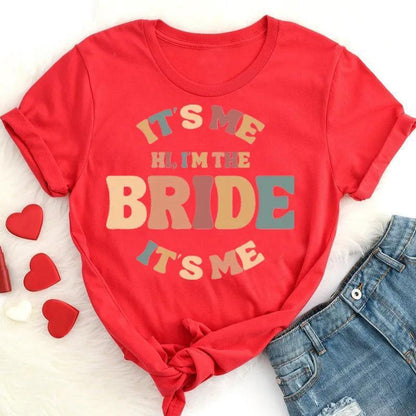 it's me, hi, i'm the bride t-shirt - basil boutique