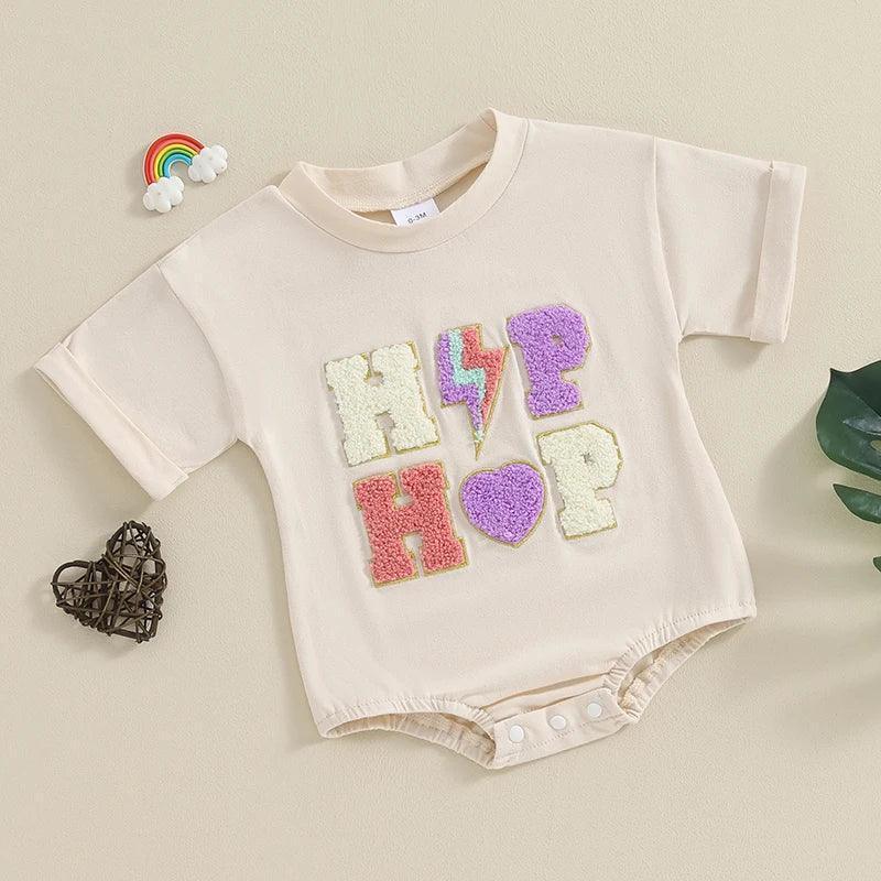 hip hop retro onesie - basil boutique