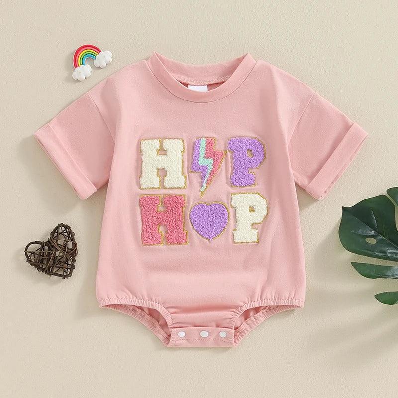 hip hop retro onesie - basil boutique