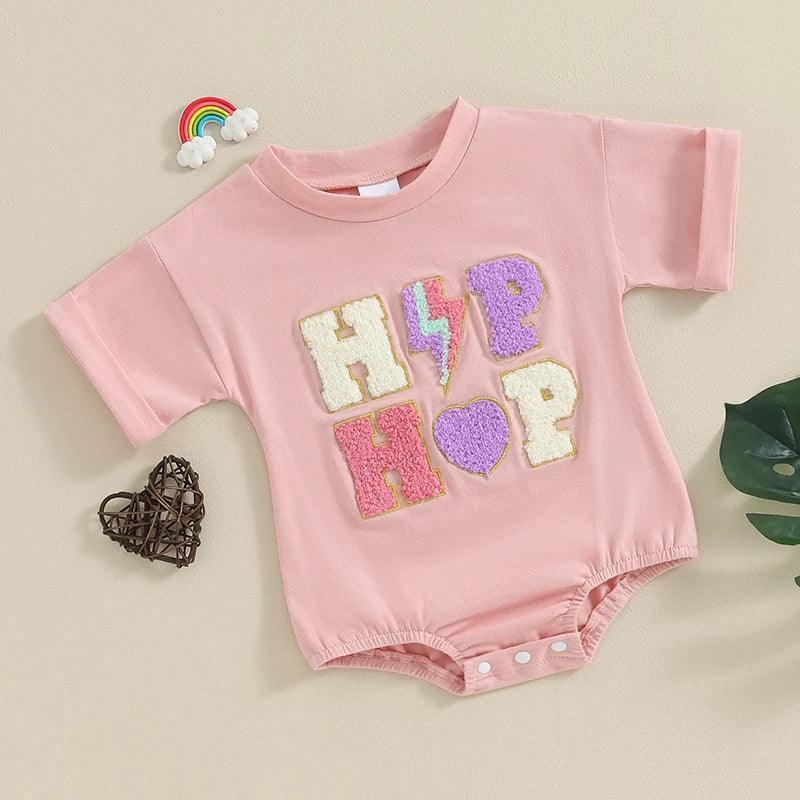 hip hop retro onesie - basil boutique