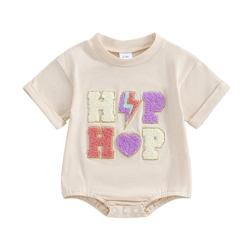 hip hop retro onesie - basil boutique