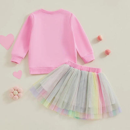 hip hop tulle girls outfit - basil boutique