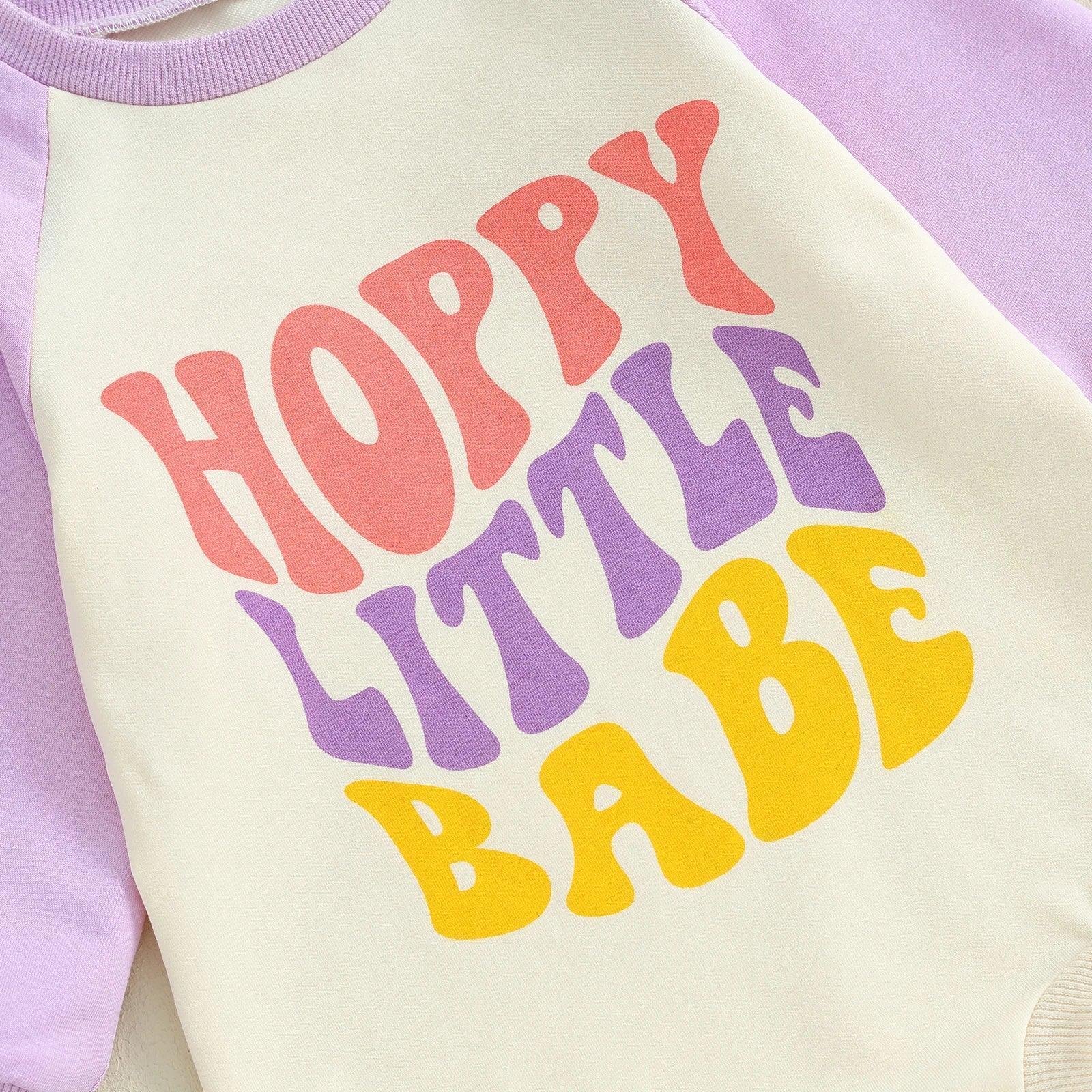 hoppy little babe onesie - basil boutique