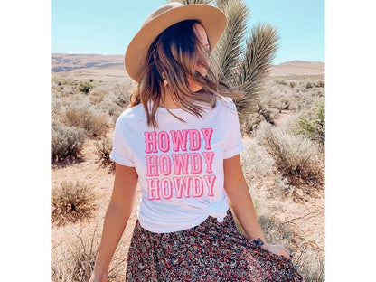 howdy t-shirt - basil boutique