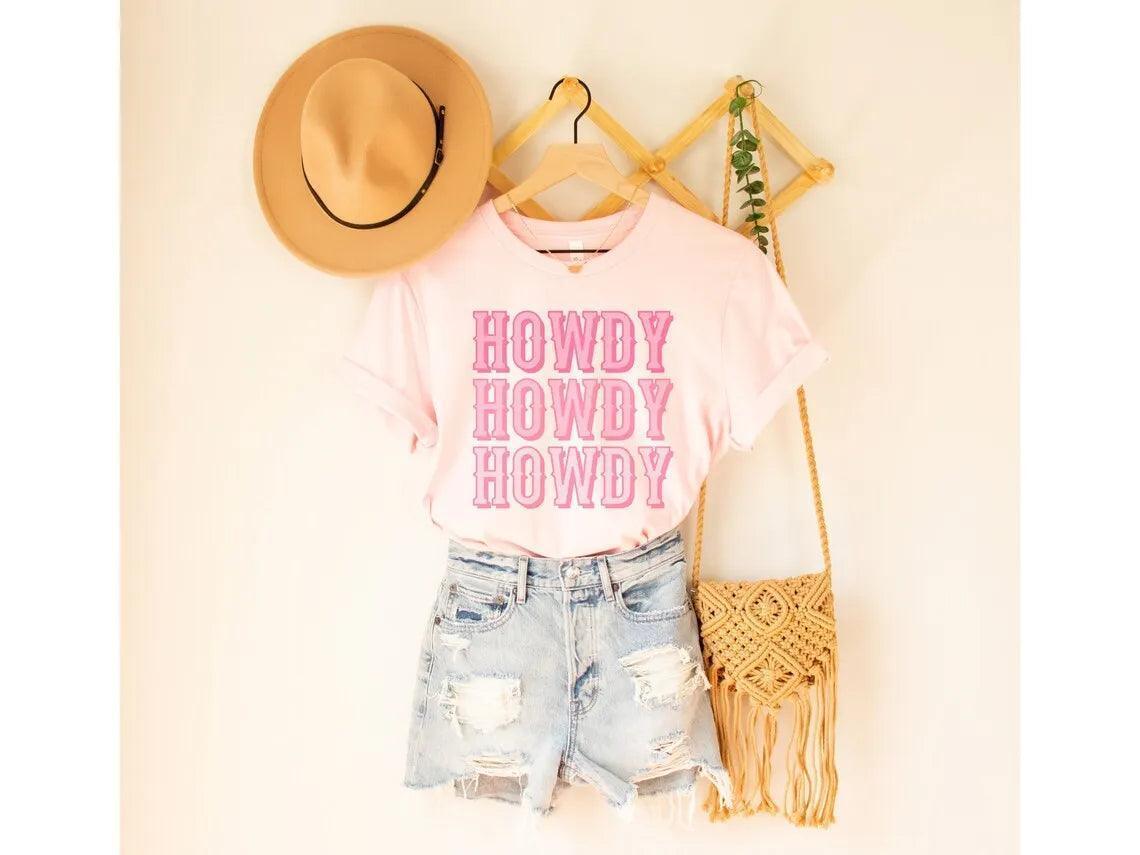 howdy t-shirt - basil boutique