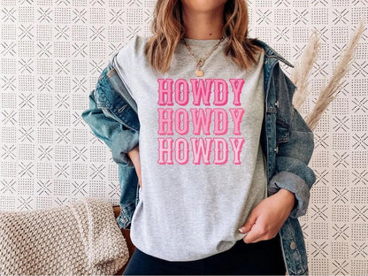 howdy t-shirt - basil boutique