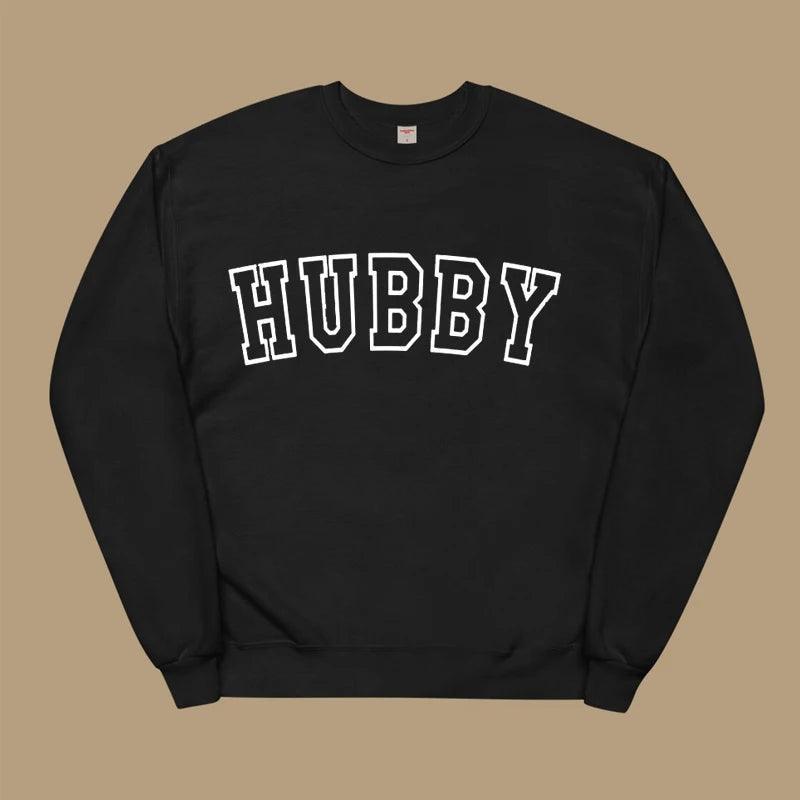 hubby + wifey crew sweatshirts - basil boutique