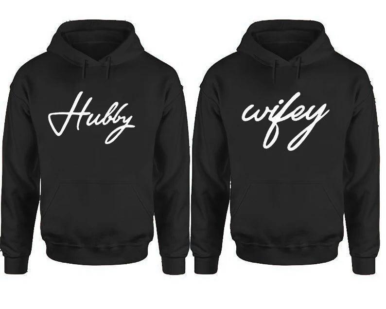 hubby + wifey matching sweatshirts - basil boutique