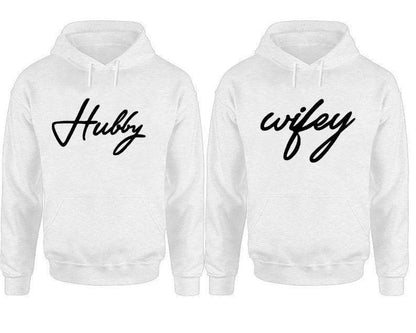 hubby + wifey matching sweatshirts - basil boutique