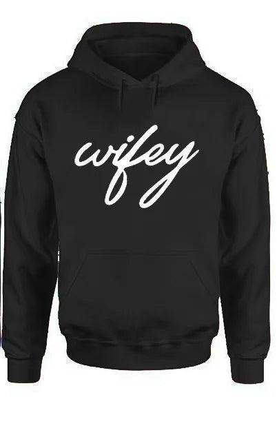 hubby + wifey matching sweatshirts - basil boutique