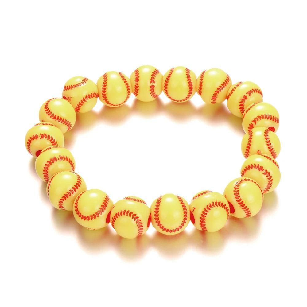 sports beaded bracelets - basil boutique