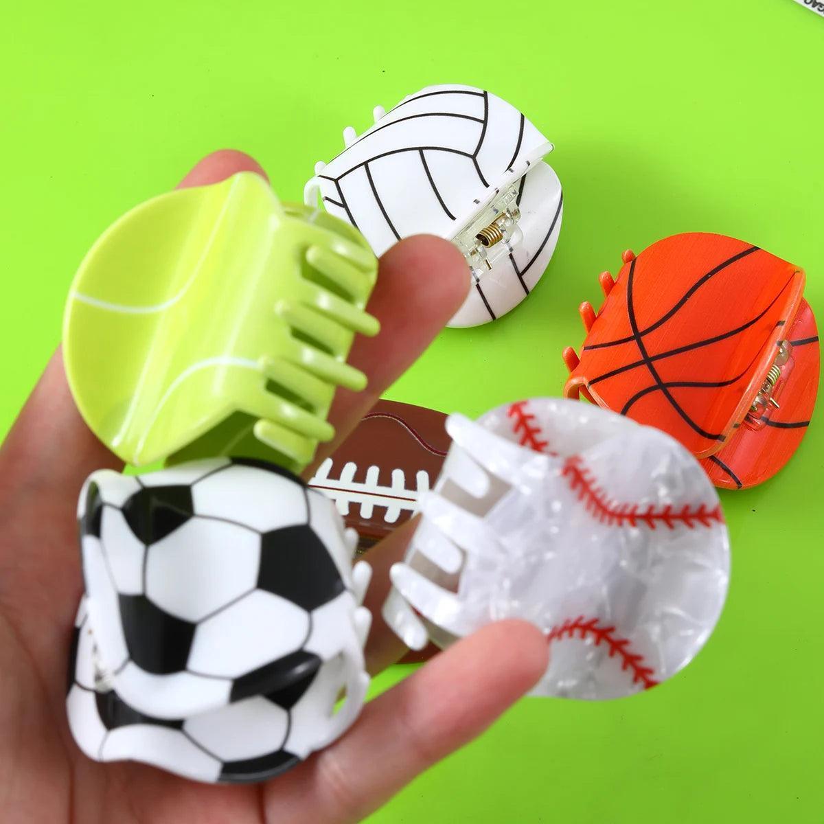 sports hair clips - basil boutique