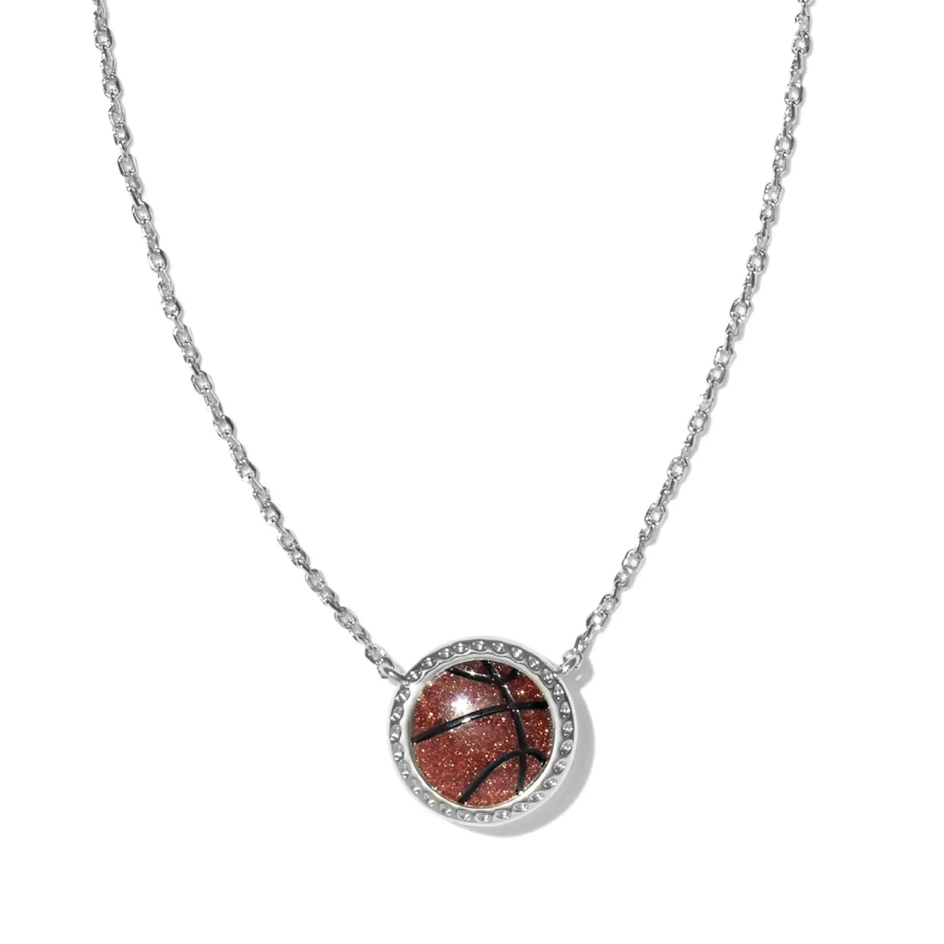 i love sports necklaces - basil boutique