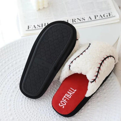 i love sports slippers - basil boutique