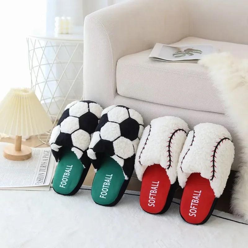 i love sports slippers - basil boutique