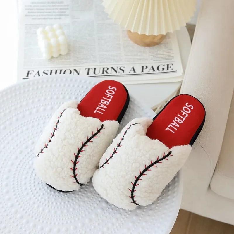 i love sports slippers - basil boutique