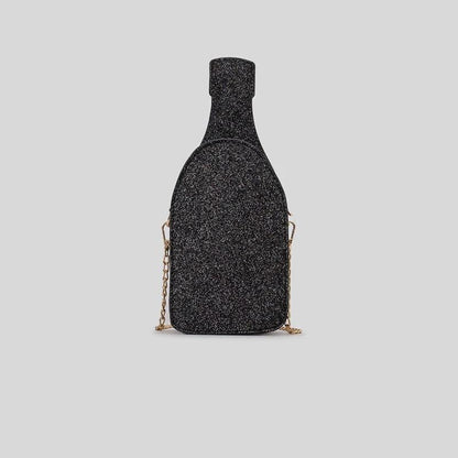 i only drink champagne crossbody bag - basil boutique