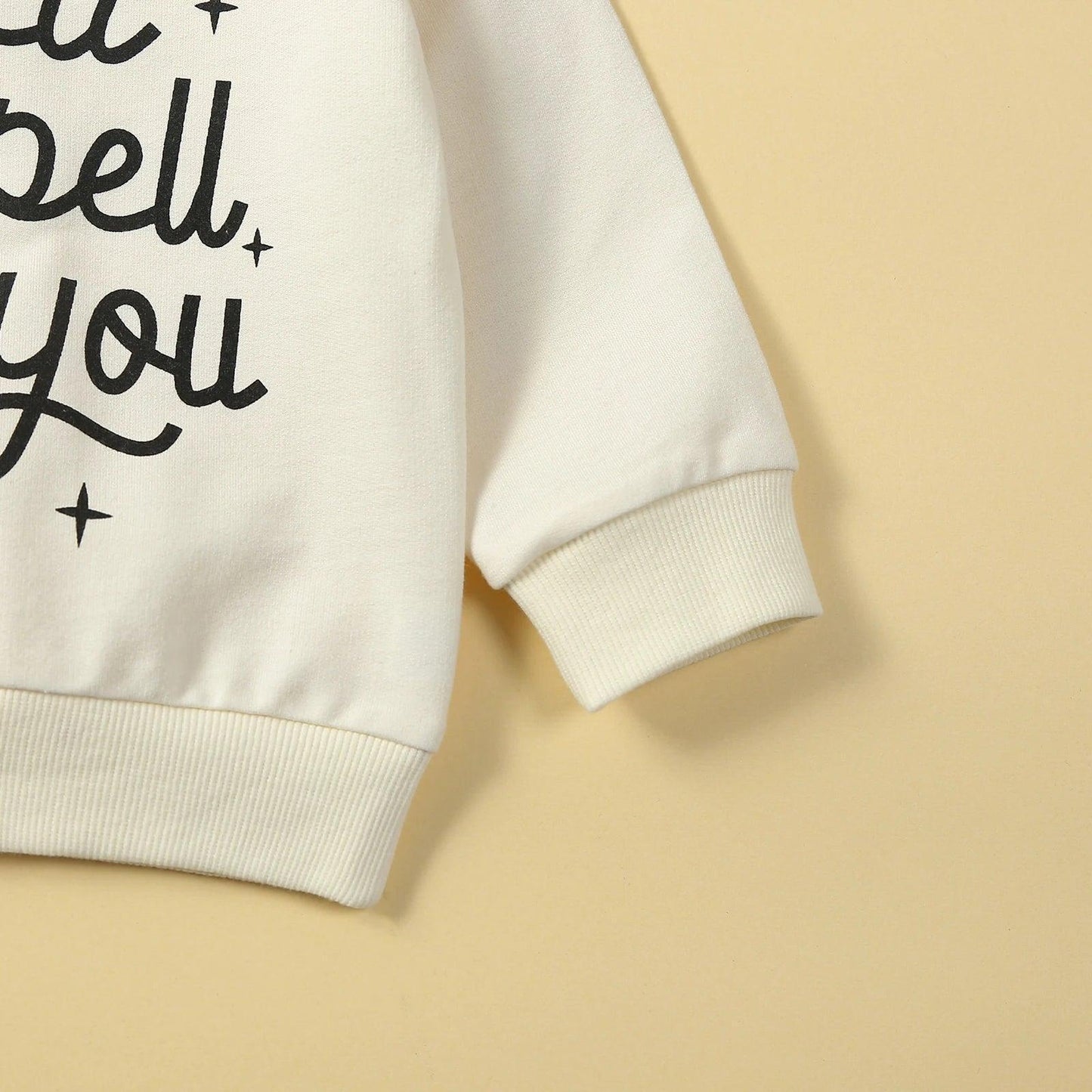 i put a spell on you kids crew sweatshirt - basil boutique