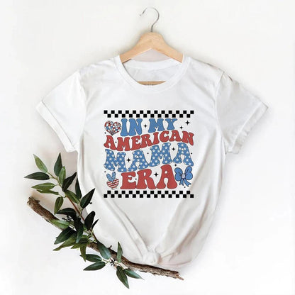 in my american mama era t-shirt - basil boutique