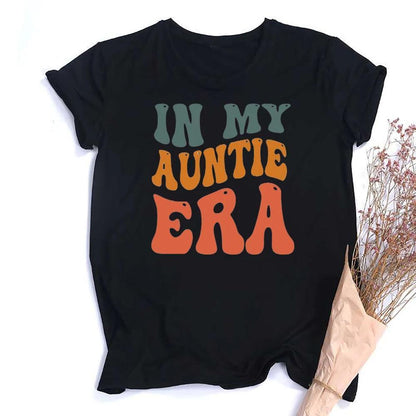 in my auntie era t-shirts - basil boutique