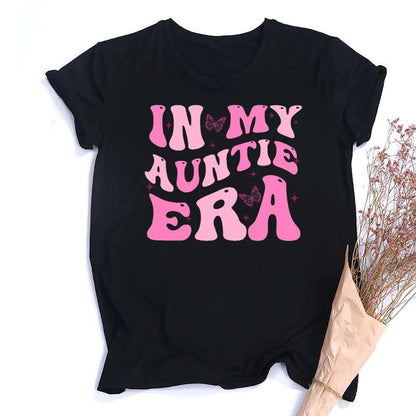 in my auntie era t-shirts - basil boutique