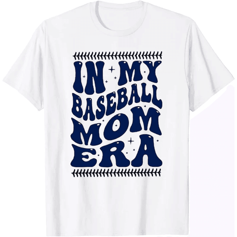 in my baseball mom era t-shirt - basil boutique