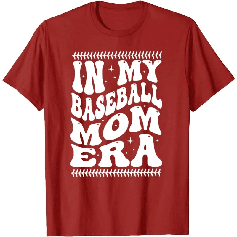 in my baseball mom era t-shirt - basil boutique