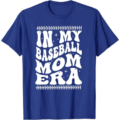 in my baseball mom era t-shirt - basil boutique