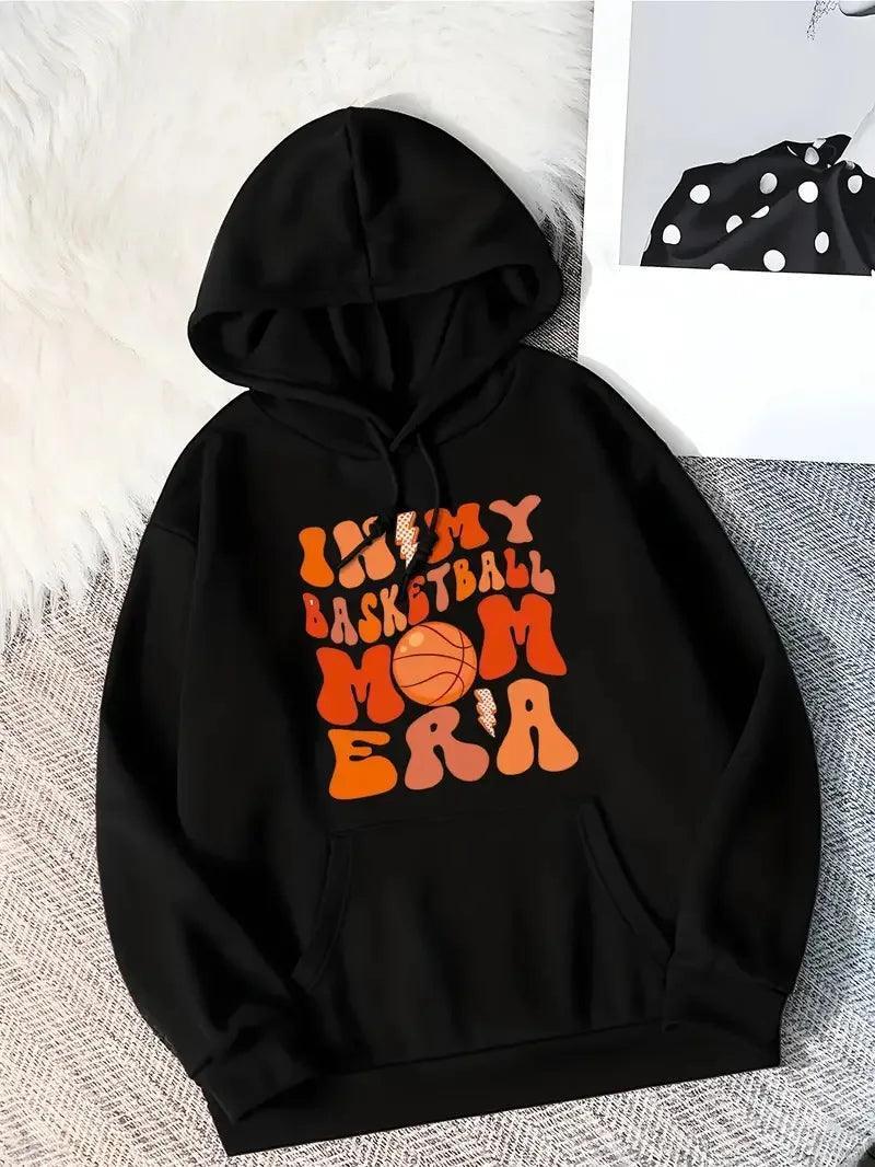 in my basketball mom era hoodie - basil boutique