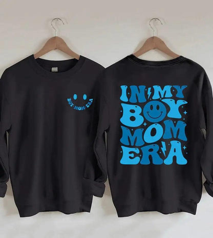 in my boy mom era sweatshirt - basil boutique