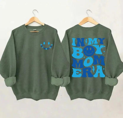 in my boy mom era sweatshirt - basil boutique