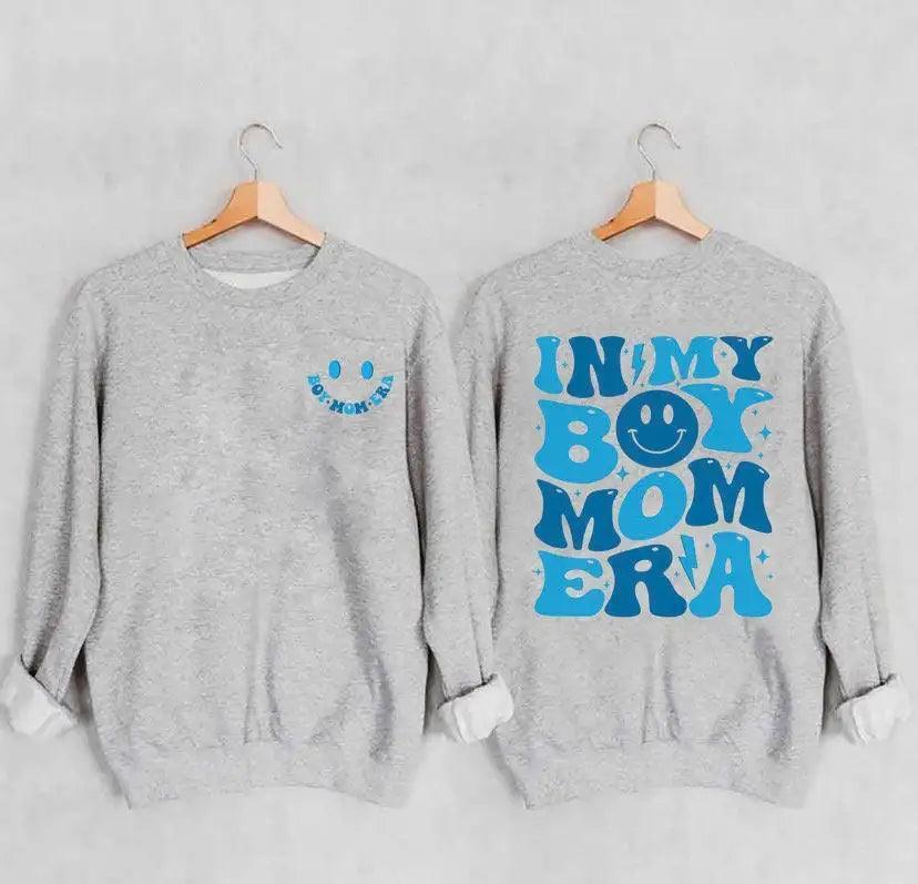 in my boy mom era sweatshirt - basil boutique