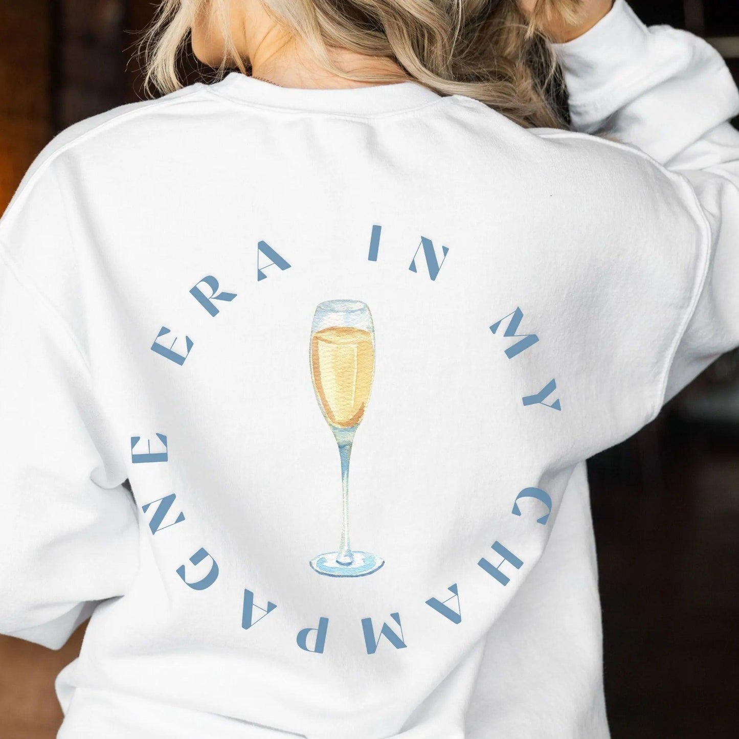 in my champagne era crew sweatshirt - basil boutique