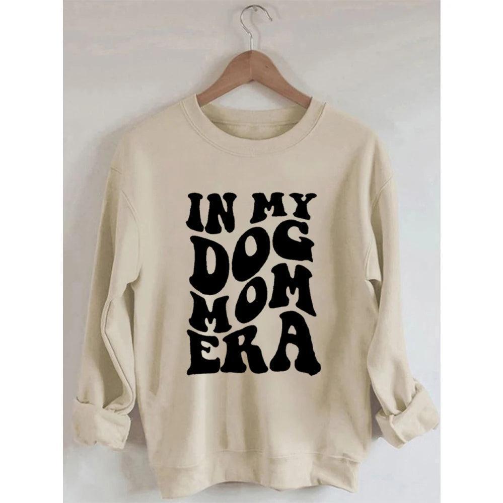 in my dog mom era crew sweatshirt - basil boutique