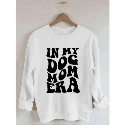 in my dog mom era crew sweatshirt - basil boutique