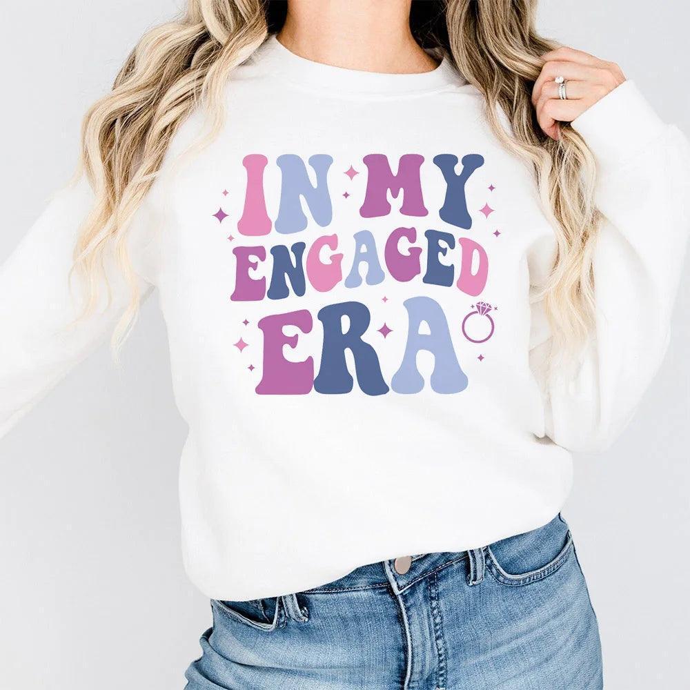 in my engaged era crew sweatshirts - basil boutique