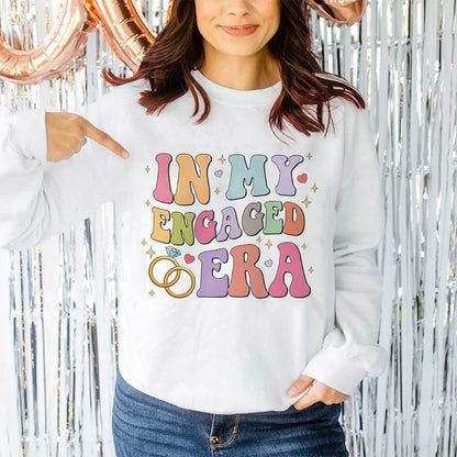 in my engaged era crew sweatshirts - basil boutique