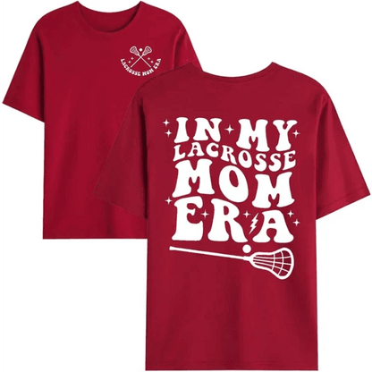 in my lacrosse mom era t-shirt - basil boutique