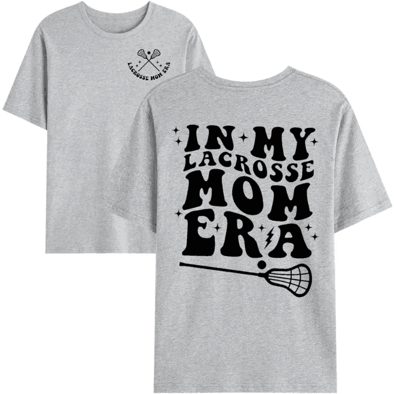 in my lacrosse mom era t-shirt - basil boutique