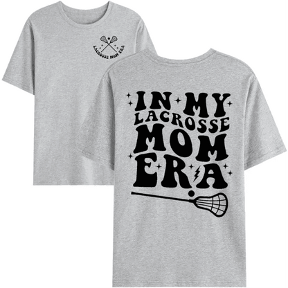 in my lacrosse mom era t-shirt - basil boutique