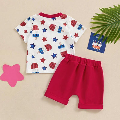 independence day kids outfit - basil boutique