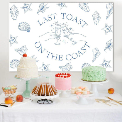 last toast on the coast backdrop - basil boutique