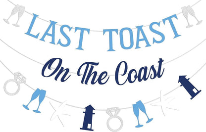 last toast on the coast banner - basil boutique