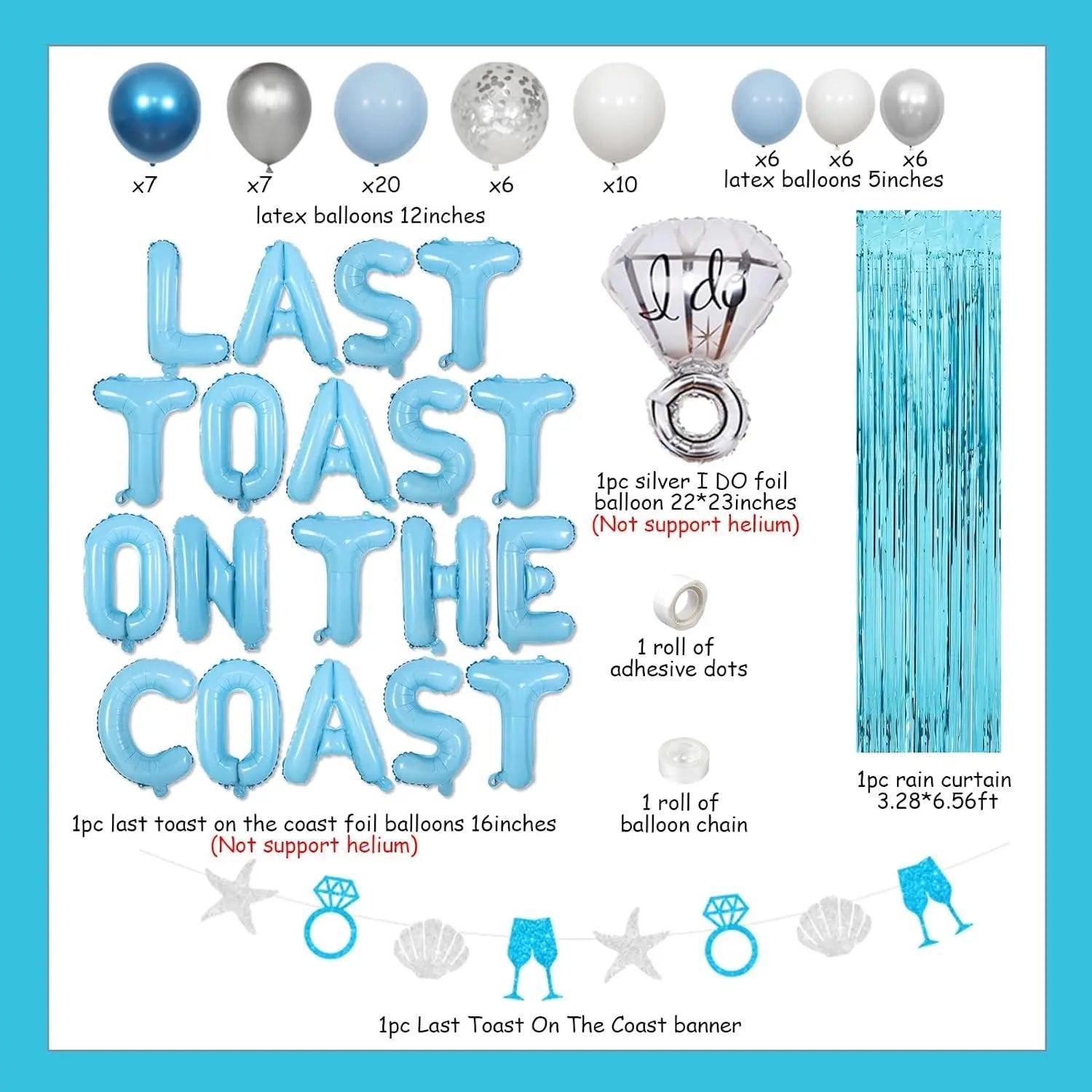 last toast on the coast decoration set - basil boutique