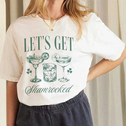 let's get shamrocked t-shirt - basil boutique