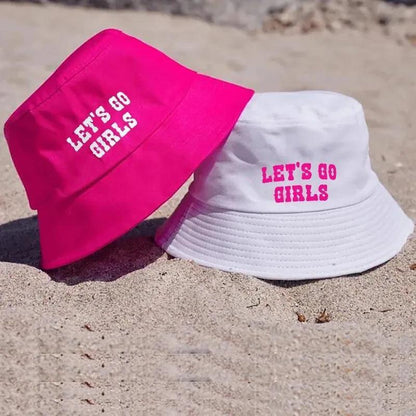 let's go girls bucket hats - basil boutique