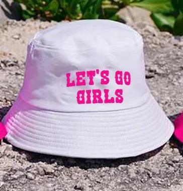 let's go girls bucket hats - basil boutique