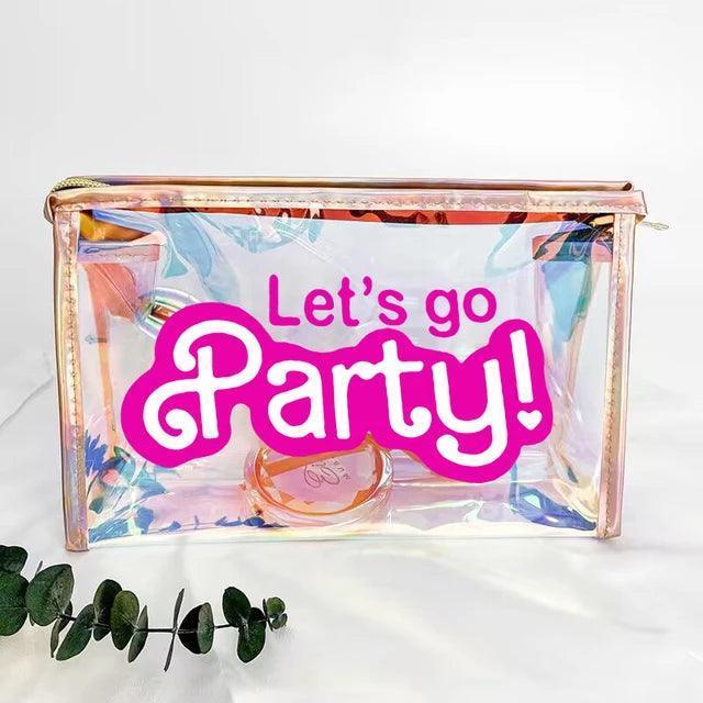 let's go girls cosmetic bag - basil boutique