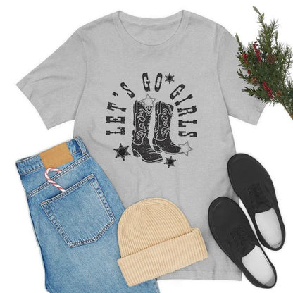 let's go girls country t-shirt - basil boutique